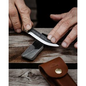 Marttiini Sharpening Stone (leather sheath)