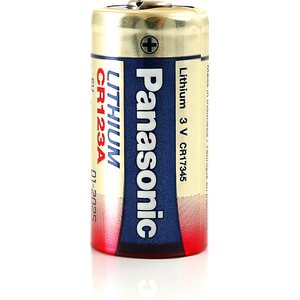 CR123A-paristo Panasonic 3.0V, 1500 mAh