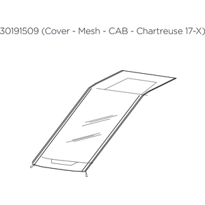 Thule Cover - Mesh - Chartreuse