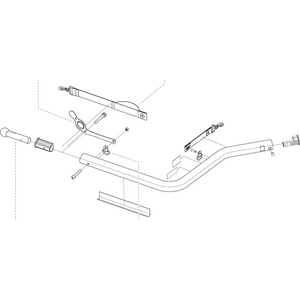 Thule Hitch Arm Assembly ( Cycling kit )