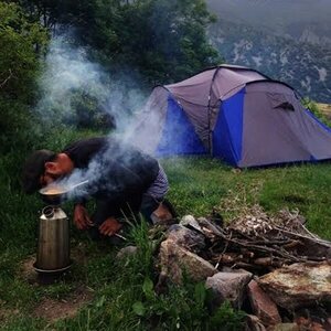 Kelly Kettle Large "Base Camp" Kettle (1.6 litraa) Alumiini