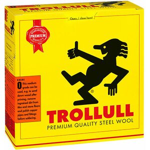 Trollull Teräsvilla 000 200 g