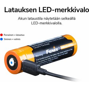 Fenix Rechargeable battery Fenix ARB-L21-5000U 21700 USB