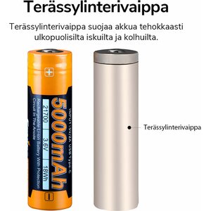 Fenix Rechargeable battery Fenix ARB-L21-5000U 21700 USB