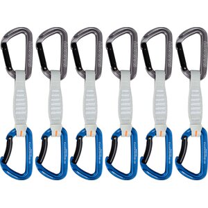 Mammut Workhorse Keylock 12 cm 6-pack Quickdraws Straight Gate/Bent Gate Key Lock
