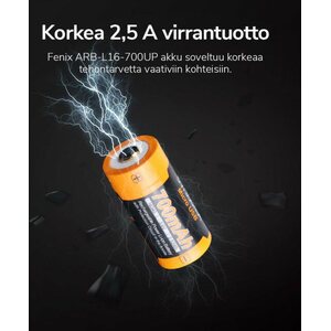 Fenix ARB-L16-700 Li-ion 3,7V battery (16340)