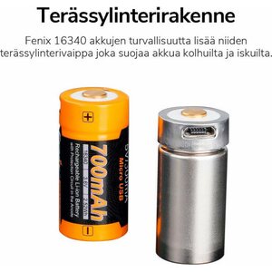 Fenix ARB-L16-700 Li-ion 3,7V battery (16340)