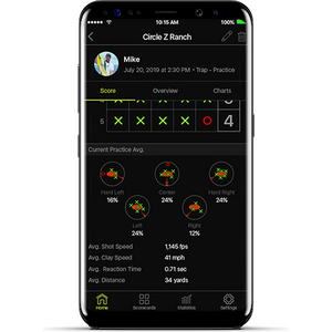 Garmin Xero S1 -trap-ammunnan harjoittelulaite