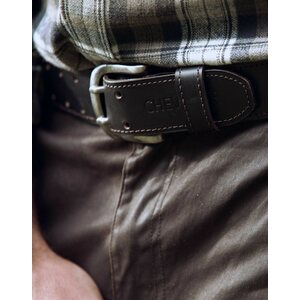 Chevalier Barrow Leather Belt