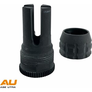Ase Utra BoreLock Hiper Short 5.56 flash hider, flat rear