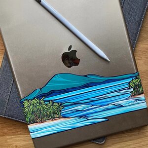 Hydrascape Infinity Sticker Islandscape