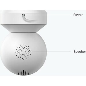 Reolink E1 Outdoor 5MP PTZ Auto Tracking AI WiFi kamera LED-kohdevaloilla