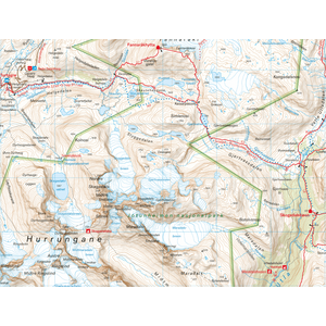 Calazo Jotunheimen-tunturikartta 1:50.000, 2019