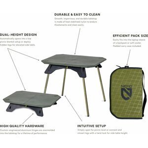 Nemo Moonlander Dual Height Table