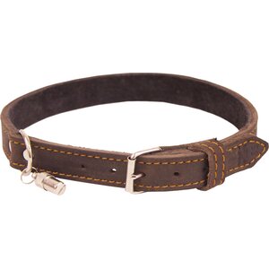 Collar Riveted Oil Leather with Cylinder, 35 cm