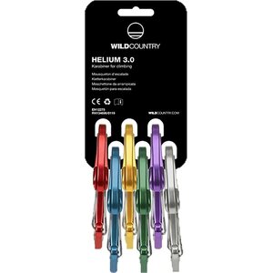Wild Country Helium 3.0 Rack 6 Pack Carabiner