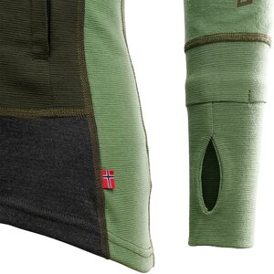 Aclima WarmWool Hoodsweater w/Zip Mens