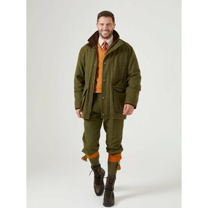 Alan Paine Combrook Waterproof Tweed Shooting Coat Mens