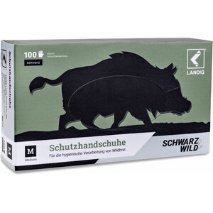 Landig Nitrile gloves, 100kpl