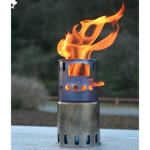 Toaks Titanium Backpacking Wood Burning Stove