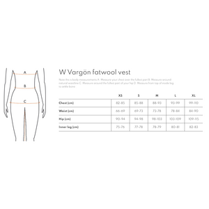 Varg Ön Fatwool Vest Womens