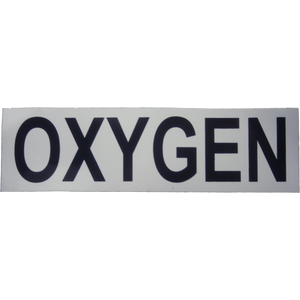 DirZone OXYGEN -sticker, 17 x 5 cm