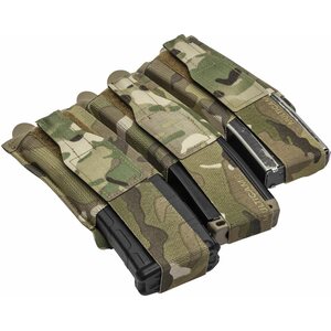 Blue Force Gear Flapped Ten-Speed M4 Mag Pouch, 3 Mags