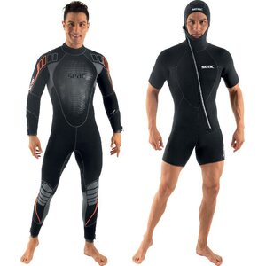 Seacsub Komoda Flex 5mm + Vest Flex Evo 5mm Mens