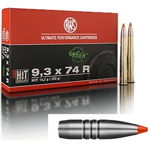 RWS 9,3x74 R HIT 16,2g 20pcs