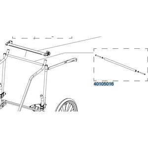 Thule Upper Seat Frame Assembly