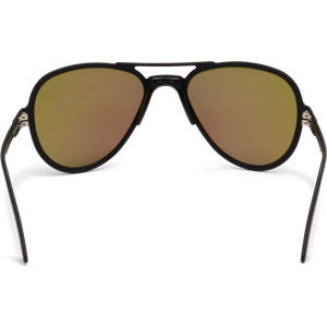 Gatorz Skyhook Matte Black with Brown Polarized Lens w/ Green Mirror