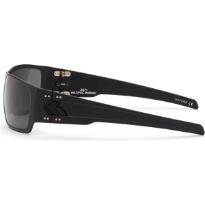Gatorz MILSPEC Ballistic Specter Cerakote Blackout with Smoked Lens w/ Anti Fog