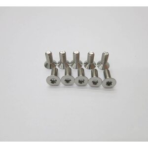 Ozone Screws for Hydrofoil M6 countersunk
