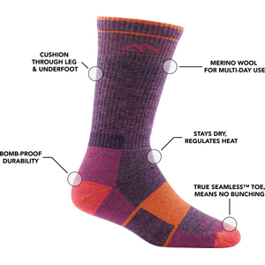 Darn Tough Hiker Boot Midweight Hiking Sock Womens