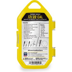 Otis .17/.22 CAL LIMITED BREECH PATRIOT SERIES® RIFLE CLEANING KIT