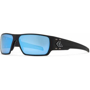Gatorz Specter Cerakote Black with Smoked Polarized Lens w/ Blue Mirror