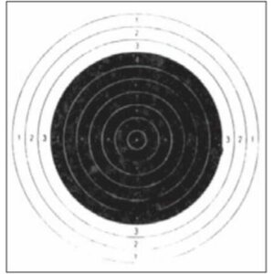 Tarkka Pienoiskivääritaulu 3 (50kpl)