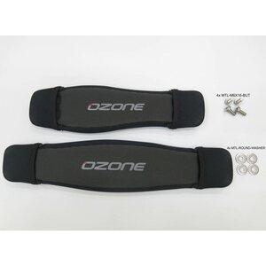 Ozone Kitesurf/Wingfoil Board straps with screws and washers (1x standard, 1x long)
