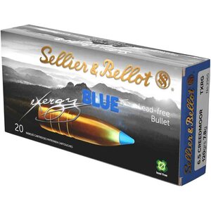 Sellier & Bellot 6.5 Creedmoor 7.8g eXergy Blue TXRG 120grs 20 stck
