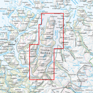 Calazo Lyngen 1:50 000