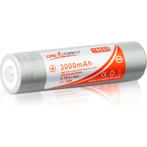 OrcaTorch 18650 Battery 3000mah