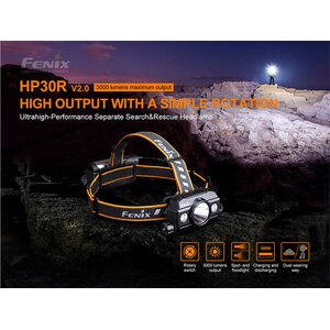 Fenix HP30R V2.0 (3000 lm)