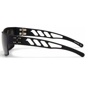 Gatorz Delta M4 Matte Blackout with Smoked Polarized Lens