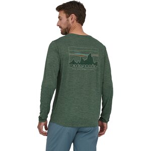 Patagonia Long-Sleeved Capilene Cool Daily Graphic Shirt Mens
