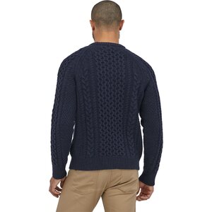 Patagonia Recycled Wool Cable Knit Crewneck Sweater