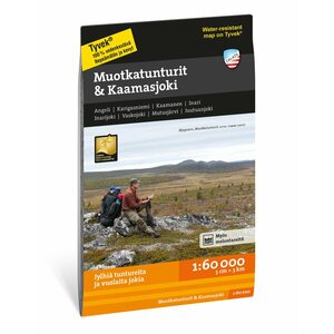 Calazo Muotkatunturit & Kaamasjoki 1:60 000, 2022