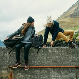 Fjällräven Övik Cable Knit Roller Neck Womens