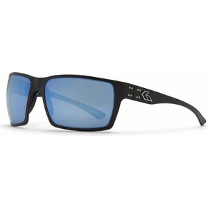 Gatorz Marauder Cerakote black with smoked polarized w/ blue mirror