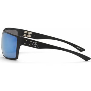 Gatorz Marauder Cerakote black with smoked polarized w/ blue mirror