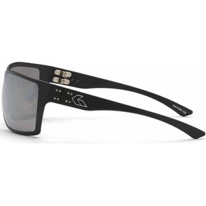 Gatorz Marauder Cerakote black with smoked polarized w/ silver mirror